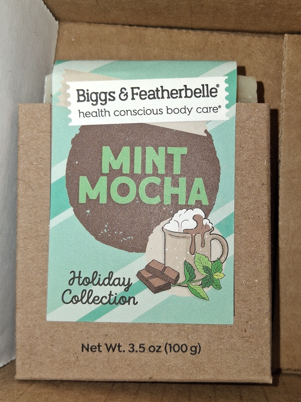 Biggs & Featherbelle Mint Mocha, Candy Cane Bar Soap & Rosemary Grapefruit Mist